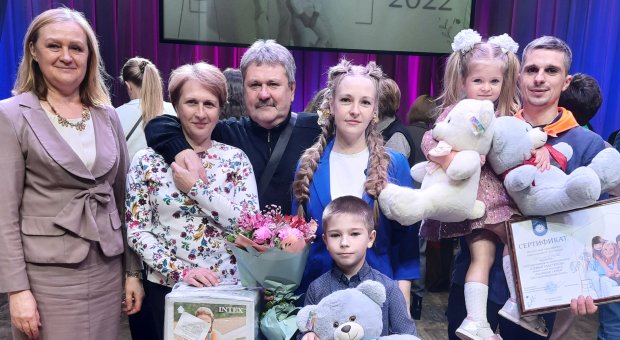 Молодая семья светлогорщины. Ефимовские