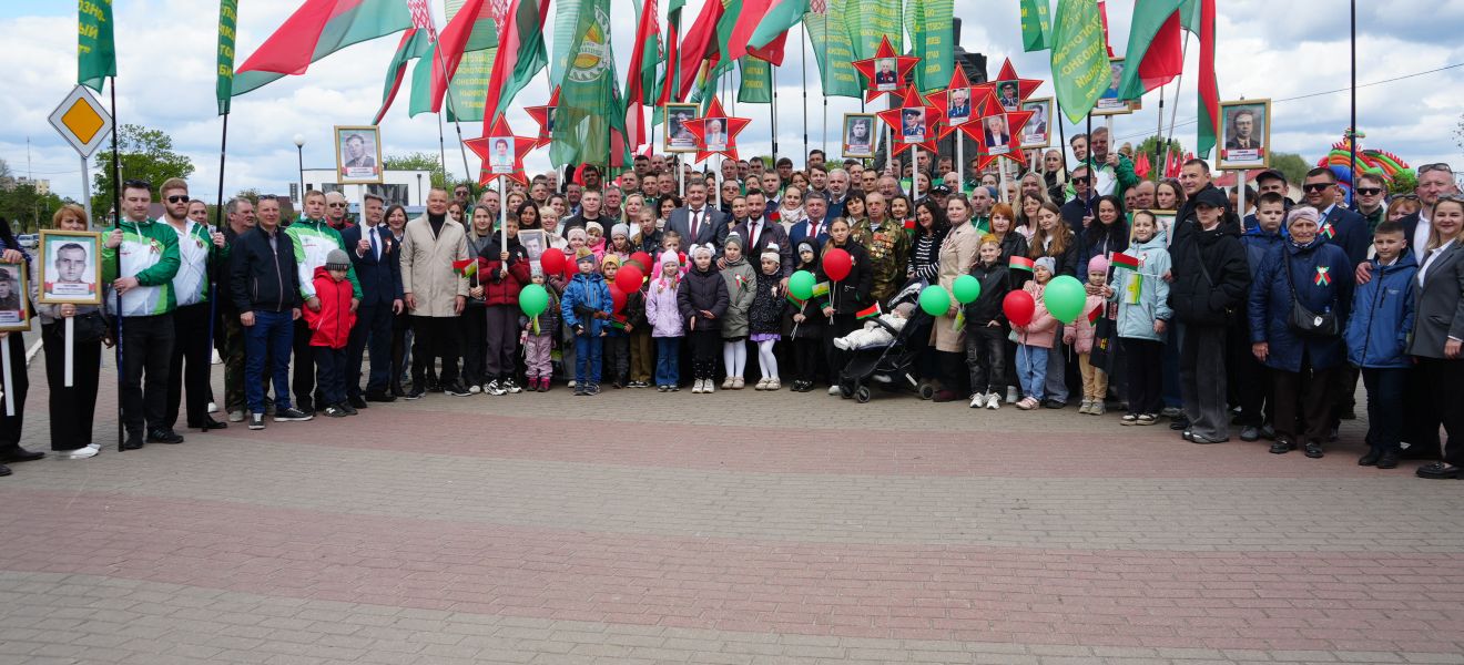 ТРУДОВОЙ КОЛЛЕКТИВ ОАО «СВЕТЛОГОРСКИЙ ЦКК» ПРИНЯЛ УЧАСТИЕ ПРАЗДНИЧНЫХ МЕРОПРИЯТИЯХ В ЧЕСТЬ 80-ЛЕТИЯ ВЕЛИКОЙ ПОБЕДЫ